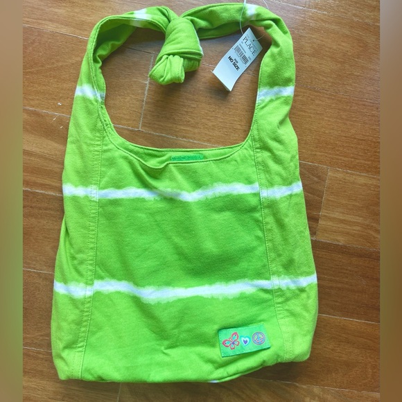 NWT The CHILDREN'S PLACE Girls GREEN TOTE BAG Tie Dye - Picture 13 of 13